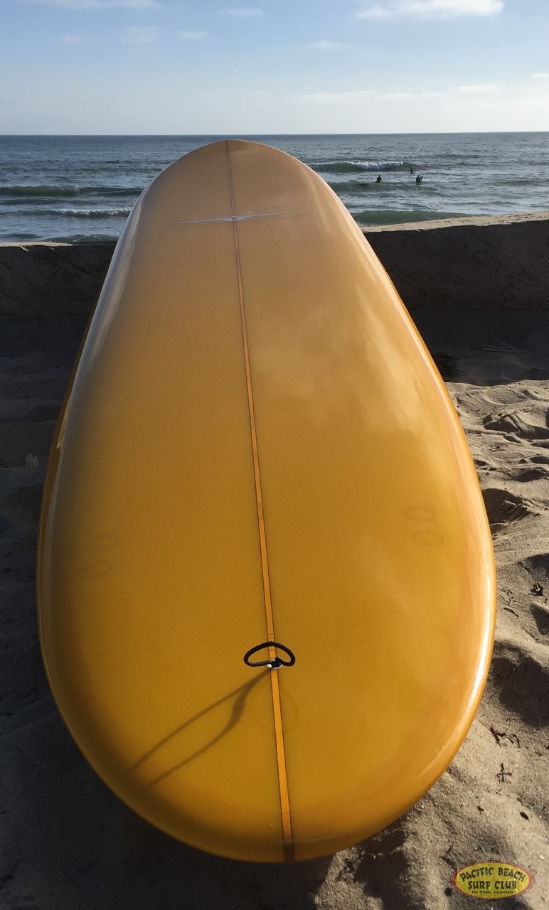 I really don't want to have to post this, but my brother Laurent Kramer had four surfboards stolen from our storage, including two Skip Frye boards and two by Gordon & Smith. The Fryes include a 10'0" Eagle (light blue with triple stringers) and a yellow Egg model. The G&S boards are both blue - a Kevin Connelly shaped noserider and a blue "long fish" with black paw prints (the "Tula board''). If you see any of these boards anywhere please try to talk to whomever has them and let them know they have stolen property. You can also call me directly at (858) 276-1396. Thanks and wish us luck finding them!